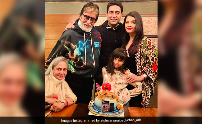 Inside Abhishek Bachchan's Birthday Festivities With Aaradhya, Aishwarya, Jaya And Amitabh Bachchan