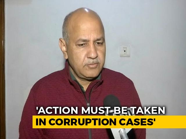 "What CBI Did Is Right": Manish Sisodia On Official's Arrest For Bribe