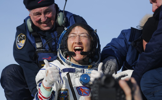 NASA Astronaut Returns To Earth After Record-Breaking Space Mission