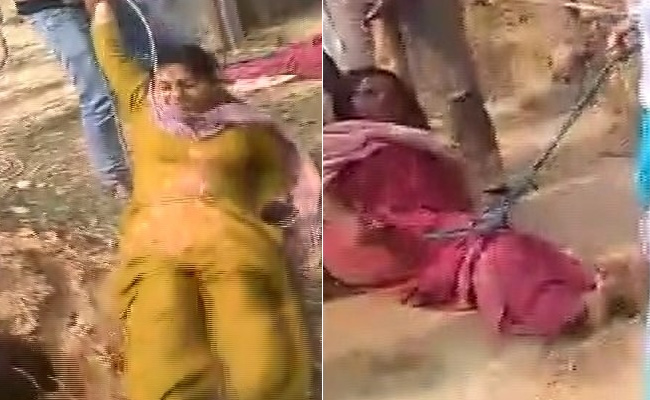 बंगाल में महिला टीचर, बहन को रस्सी से बांधकर घसीटा गया, TMC नेता कर रहा था अगुवाई, देखें VIDEO