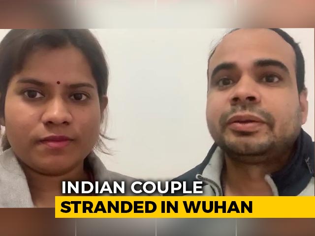 Indian Couple In Wuhan Appeals For Help In video