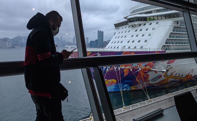 Hong Kong Testing Over 1,800 Passengers On Cruise Ship For Coronavirus