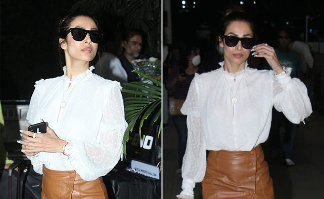 It's Always Leather Weather As Far As Malaika Arora Is Concerned