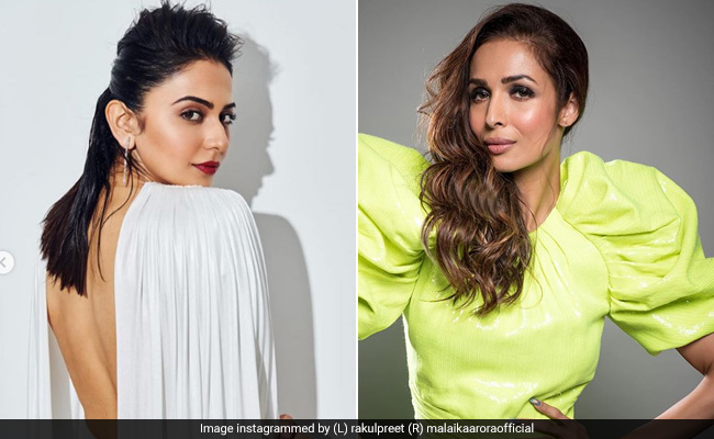 मलाइका अरोड़ा ने पहना पैरेट ग्रीन, तो व्हाइट गाउन में नजर आईं रकुल प्रीत सिंह, आप ही बताएं बेस्ट कौन?