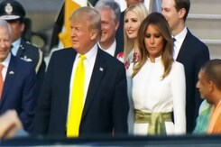 Trumps Arrive In Agra, Will Visit Taj Mahal Trumps Arrive In Agra, Will Visit Taj Mahal