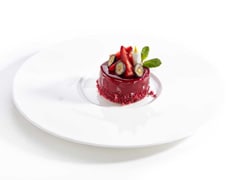 Red Strawberry Crush Mousse