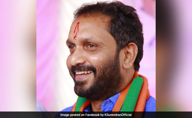BJP Appoints K Surendran As Kerala Unit President