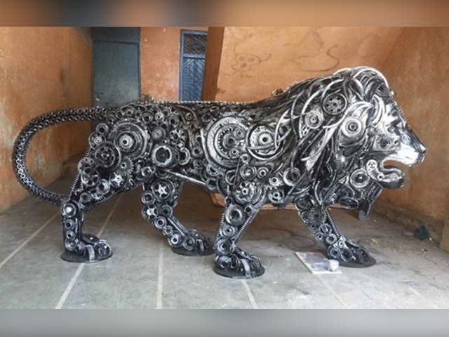 Scrap To Sculpture: Art Installations From Electronic Waste