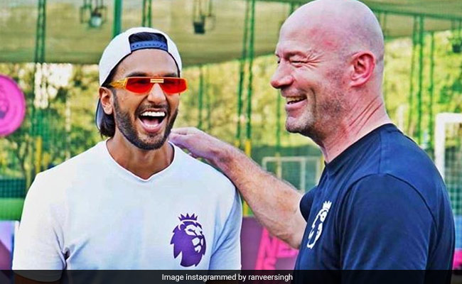 When Ranveer Singh Met "Footballing Royalty" Alan Shearer