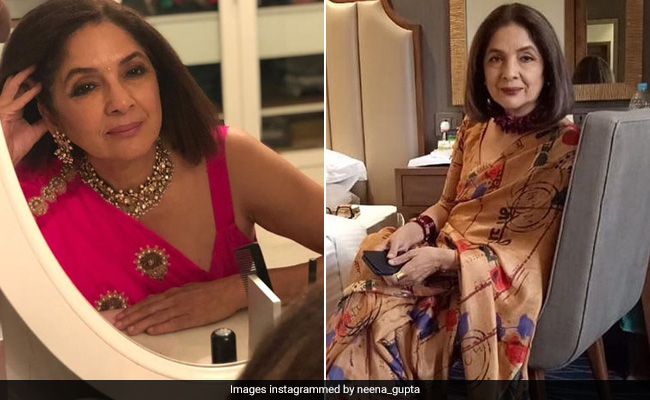 In Back-To-Back <i>Saree</i> Looks, Neena Gupta Shows Us How To Nail <i>Desi</i> Style