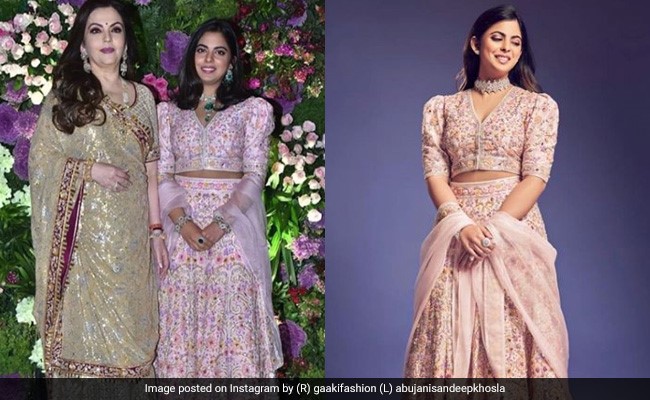 करीना कपूर के भाई की शादी में ईशा अंबानी ने Repeat किया लहंगा, इस अंदाज में नजर आईं श्‍लोका, देखें Photos