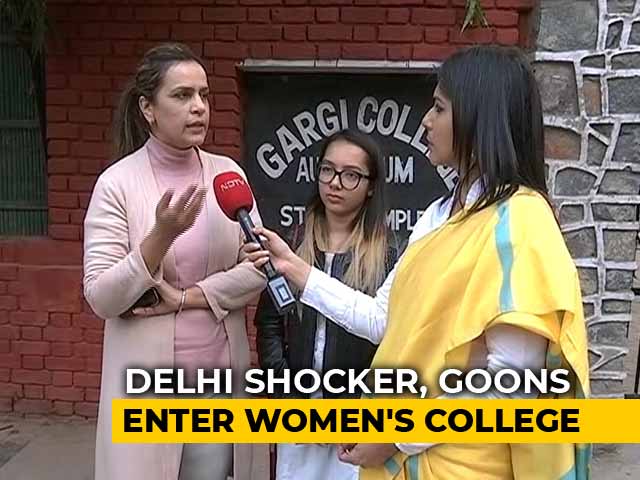 Sexual Assault On Girls' College Campus In Delhi University