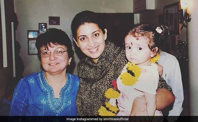 Smriti Irani's Insta Post For The Person Who Makes Her Mondays Magical