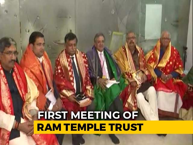 Ayodhya Ram Temple Trust Names Chief, Key Role For Former Aide To PM Modi