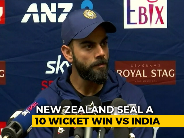 "1st Innings Performance Pushed Us Back": Virat Kohli After India's 10-Wicket Loss