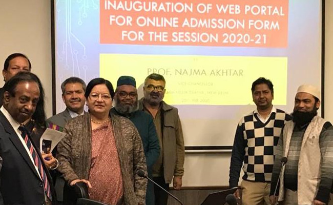 Jamia Application Process Begins On February 21, VC Launches Admission Portal