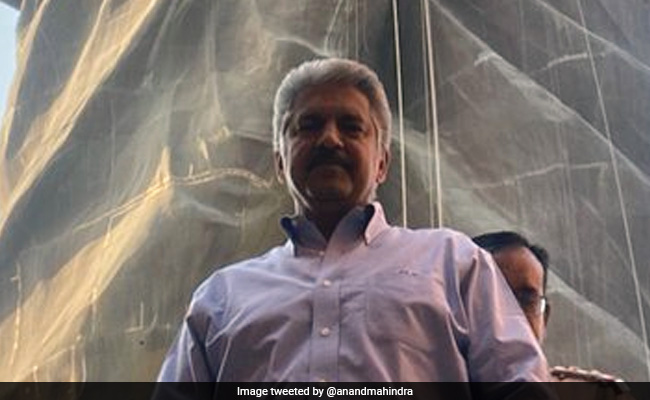 Anand Mahindra Shares Pic With Iron Man. No, Not The Marvel Superhero