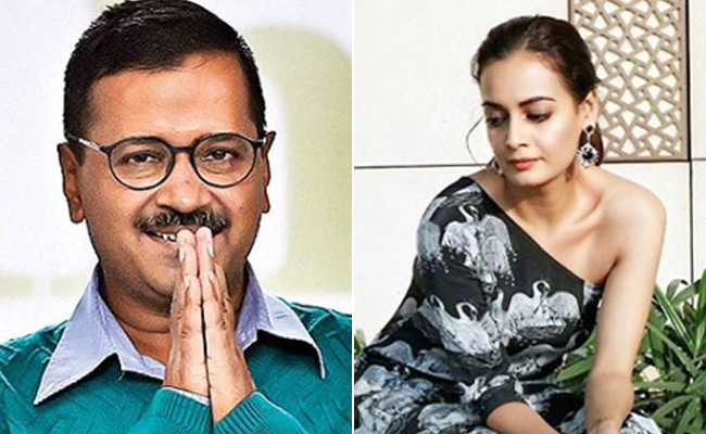 अरविंद केजरीवाल ने जीत के बाद कार्यकर्ताओं से पटाखे जलाने के लिए किया मना तो दीया मिर्जा का यूं आया रिएक्शन