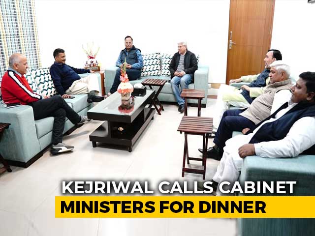 Arvind Kejriwal Calls Cabinet Ministers For Dinner Ahead Of Swearing In