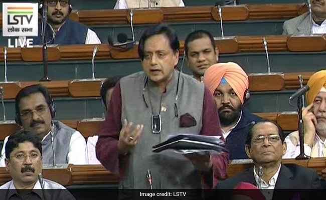 Rename Schemes To Shut Down India, Sit Down India, Shut Up India: Shashi Tharoor