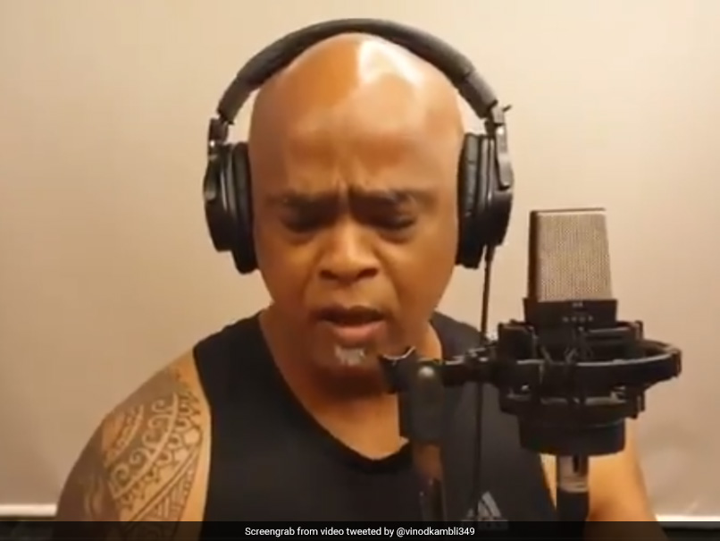 "New Rapper In Town" Vinod Kambli Aces Sachin Tendulkar's Challenge. Watch