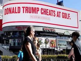 "Donald Trump Cheats At Golf": Michael Bloomberg's New Billboard Message "Donald Trump Cheats At Golf": Michael Bloomberg's New Billboard Message