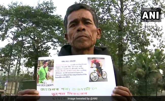 Filmfare Awards 2020: Salman Khan Fan, 52, Cycles 600 Km To Meet The Star In Guwahati