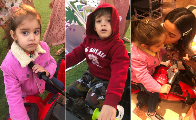 Pics From Karan Johar's Twins Roohi And Yash's Birthday <I>Hungama</I> With Alia Bhatt, Kareena Kapoor, Taimur, Inaaya