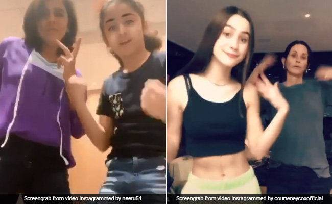 Neetu Kapoor To Courteney Cox: Celebs Create TikTok Videos With Their Kids