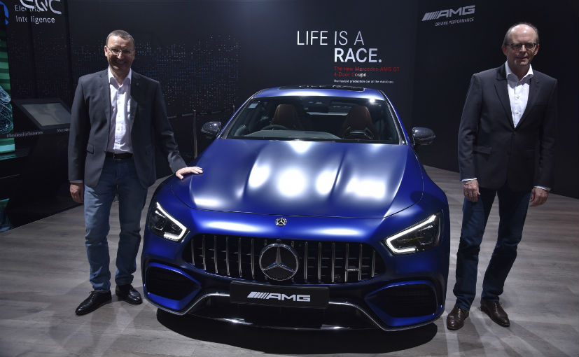 Auto Expo 2020: Mercedes-AMG GT 63 S 4-Door Launched In India; Priced At Rs. 2.42 Crore