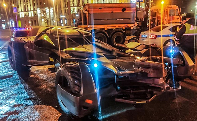 Homemade "Batmobile" Worth Over $8,00,000 Seized In Russia