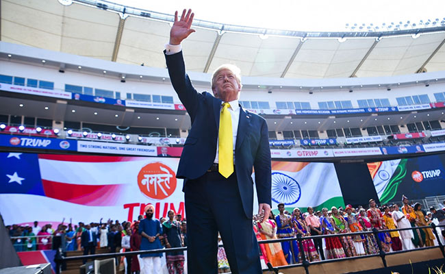 Trump's Rolling Stones Favourite Follows Him To India Despite Controversy