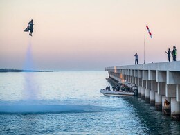 Watch: Daredevil Soars Nearly 6,000 Feet Above Dubai, "Iron Man" Style Watch: Daredevil Soars Nearly 6,000 Feet Above Dubai, "Iron Man" Style