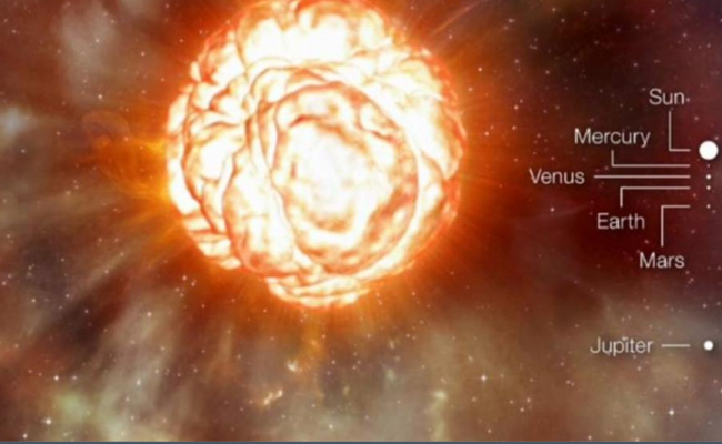 A Dying Star One Thousand Times Bigger Than The Sun Could Soon Explode