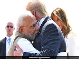 PM Modi Took Donald Trump's Name 22 Times At Ahmedabad's Motera Stadium PM Modi Took Donald Trump's Name 22 Times At Ahmedabad's Motera Stadium