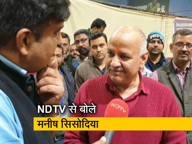 रवीश कुमार का प्राइम टाइम: शुरुआती रुझानों में पिछड़ने के बाद मनीष सिसोदिया ने दर्ज की जीत