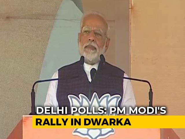 PM Says "Delhi Needs Government That Solves Problems, Doesn't Cause Them"