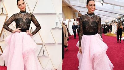 gal gadot lace dress Gal Gadot In Givenchy Haute Couture