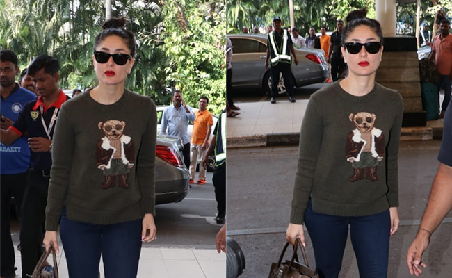 Kareena Kapoor Keeps Her Chic Streak Going Strong Even When Travelling