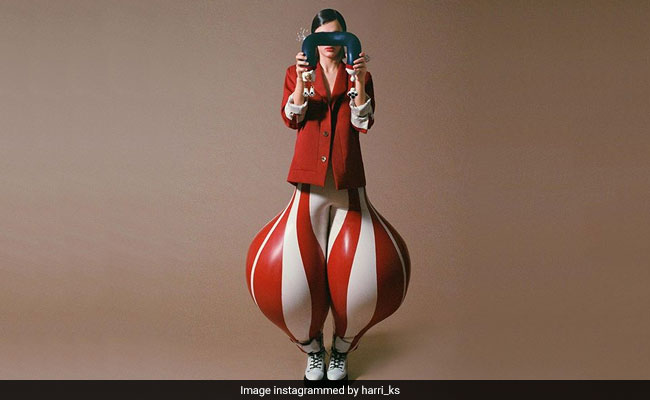 इस भारतीय डिजाइनर ने बनाई Balloon Pants तो सोशल मीडिया पर लोगों को याद आया अलादीन