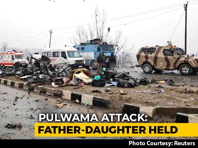 Pulwama Attack: Man, Daughter Arrested For "Facilitating Terrorists"