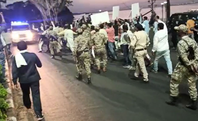 "Government Engineering Attacks": Shivraj Chouhan On Black Flags Shown At Jyotiraditya Scindia