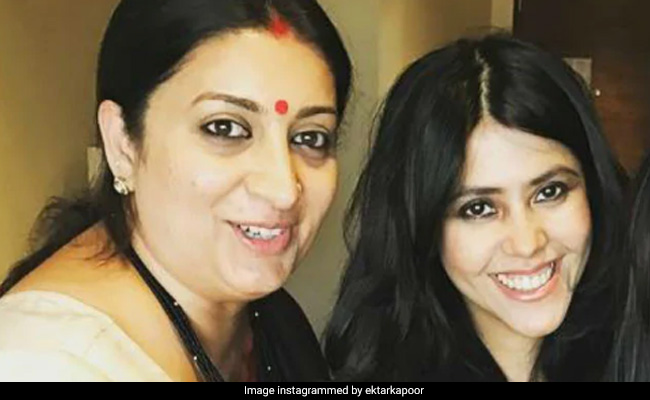 Ekta Kapoor Shares Adorable Post For "Soul Sister" Smriti Irani: "She Makes Me Wanna Do Better"