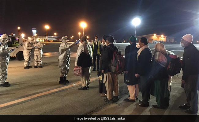 44 Indians Arrive From Coronavirus-Hit Iran: Foreign Minister S Jaishankar