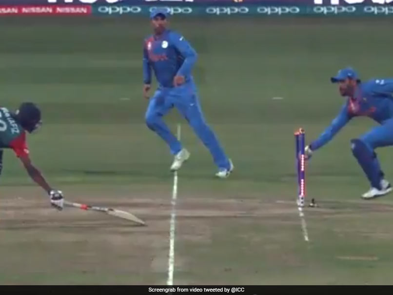 MS Dhoni Shattered Bangladesh's Hopes In T20 World Cup On This Day In 2016. Watch