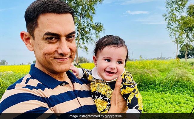 How Gippy Grewal's Baby Boy Gurbaaz Stole Aamir Khan's Thunder In These Viral Pics