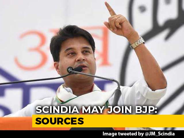 Jyotiraditya Scindia Meets PM, 20 Congress MLAs Prep Exit In Madhya Pradesh