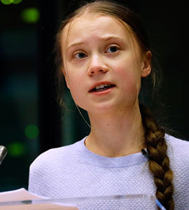 Climate Activist Greta Thunberg Urges US Voters To Pick Joe Biden