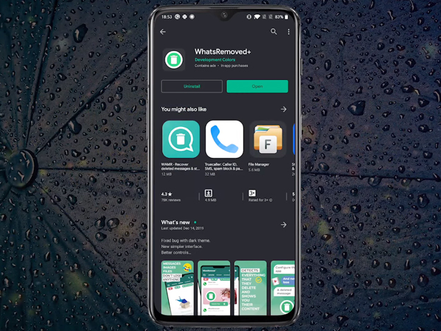 ऐसे पढ़ा जा सकता है व्हाट्सऐप पर डिलीट किया मैसेज