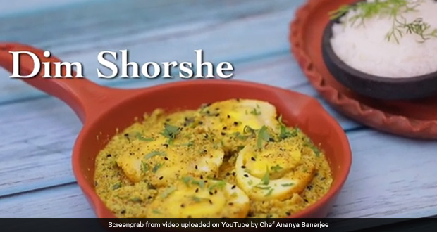 Indian Cooking Tips: Amp Up Your Weekend Lunch Menu With &lsquo;Dim Shorshe&rsquo; (Recipe Video Inside)
